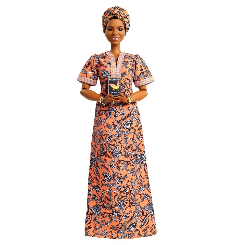 Dr. Maya Angelou Barbie Inspiring Women Doll - Picture 9 of 9